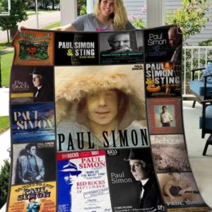 Paul Simon Quilt Blanket Hvt080622  Quilt